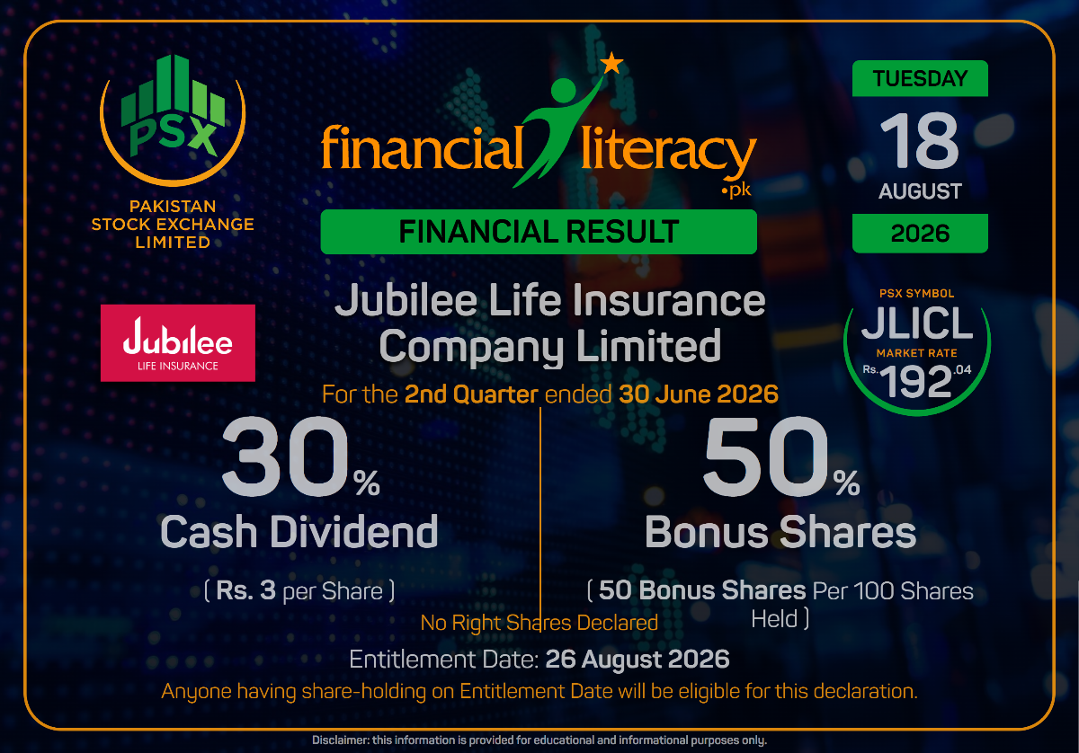 Jubilee Life Insurance Company Limited #JLICL Declares Bonus and Interim Cash Dividend